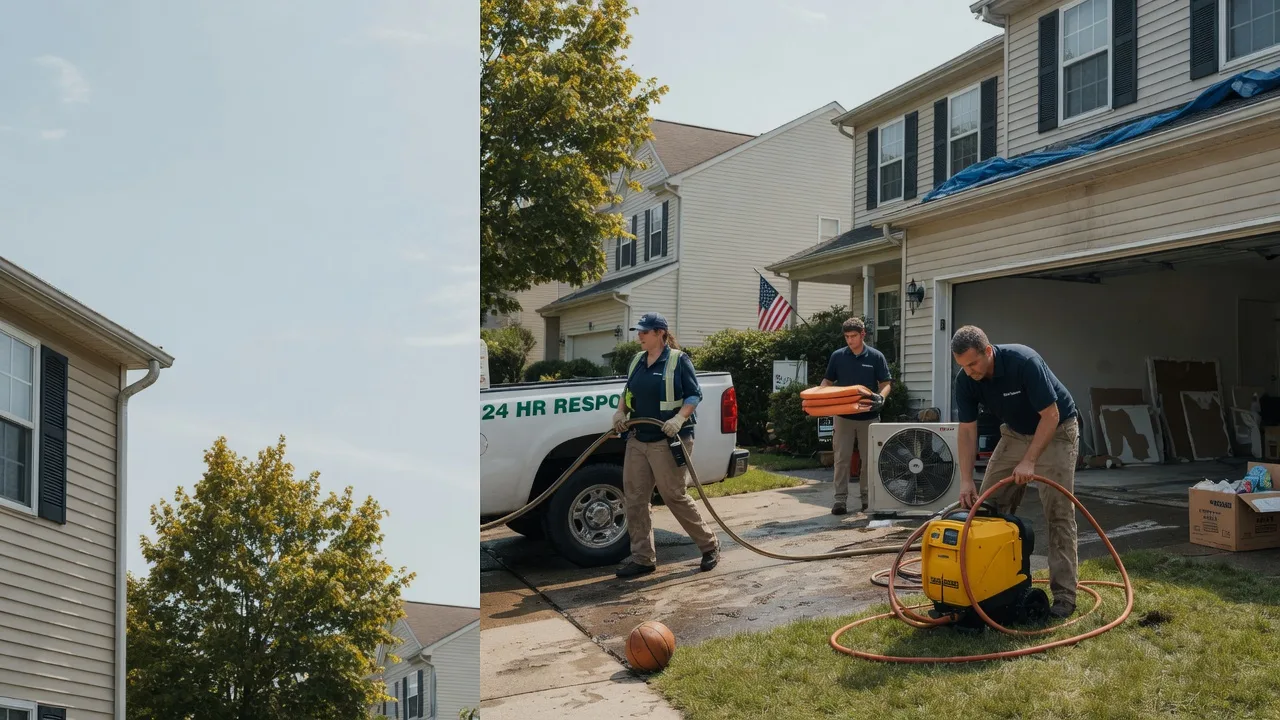 Emergency Water Damage Restoration in Mechanicsburg, OH near me